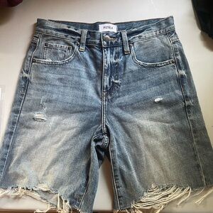 BRAND NEW Pistola Women's 90s Blue Denim skater Shorts